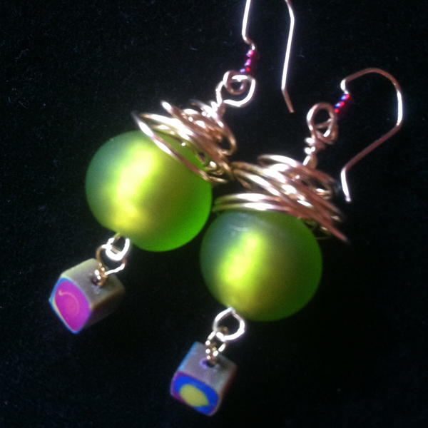 Today’s polymer earrings